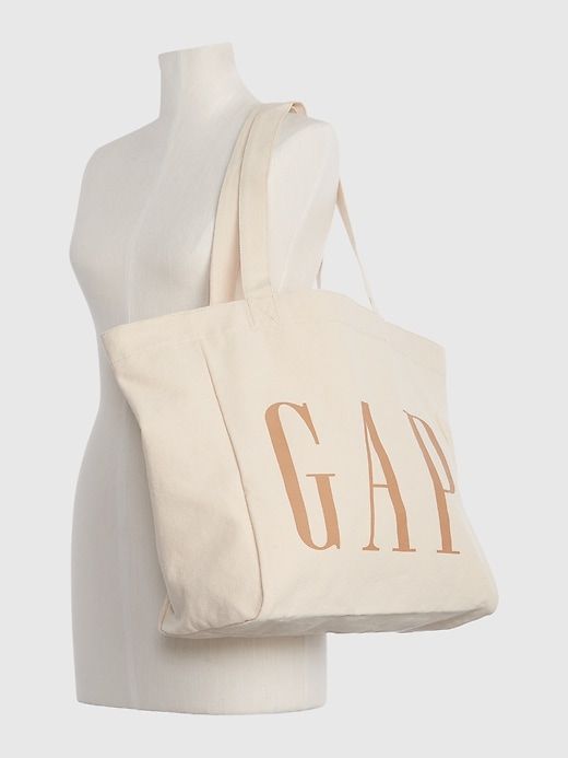 Canvas Gap Logo Tote Bag sold by GAP product image thumbnail 2