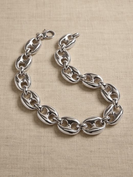Mariner Jumbo Link Necklace | Aureus + Argent sold by Banana Republic product image thumbnail 3