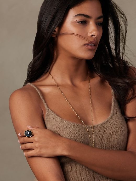 Gemma Labradorite Ring | Aureus + Argent sold by Banana Republic product image thumbnail 2