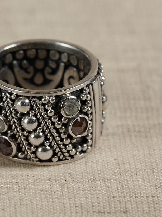 Orito Ring 15mm | ethnopur sold by Banana Republic