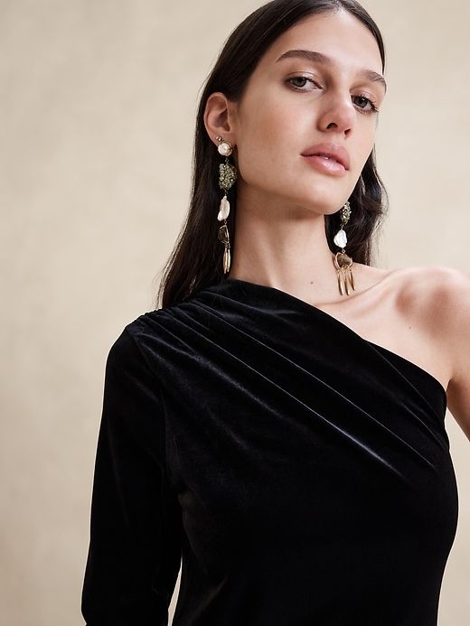 Alina Quartet Smokey Quartz Post Earrings | Aureus + Argent sold by Banana Republic product image thumbnail 2