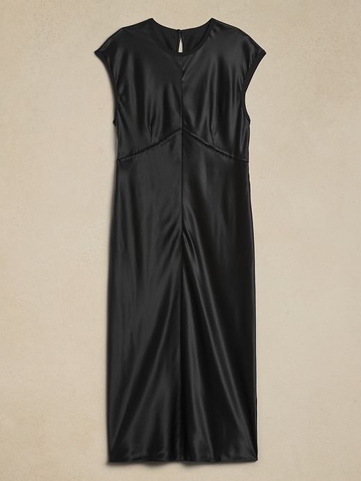 Claudette Silk Midi Dress sold by Banana Republic product image thumbnail 4