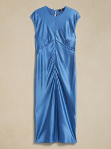 Claudette Silk Midi Dress sold by Banana Republic