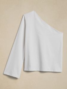 Galena One-Shoulder Top sold by Banana Republic