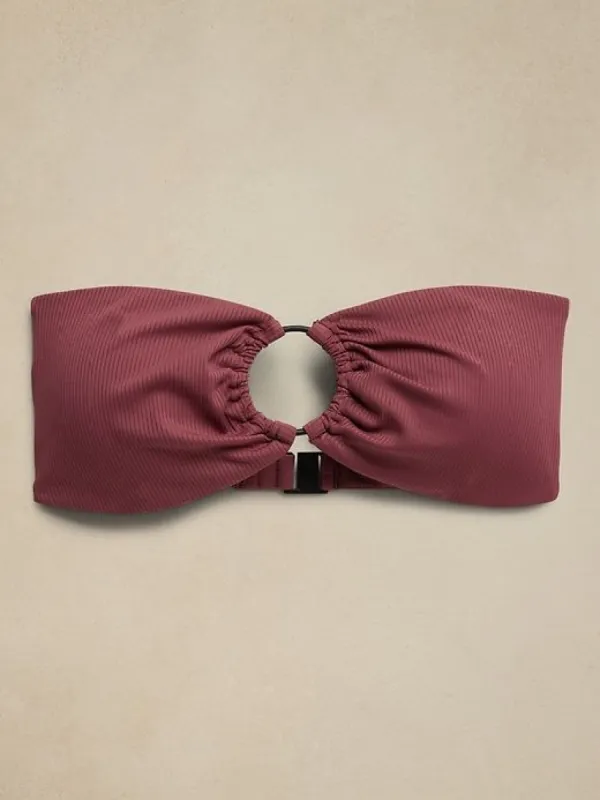 Luna Bandeau Bikini Top | Onia sold by GAP