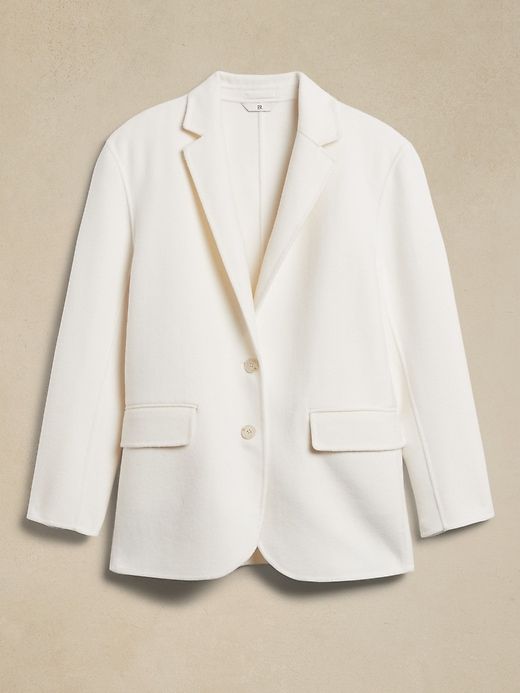Nelli Oversized Double-Faced Blazer sold by Banana Republic product image thumbnail 2