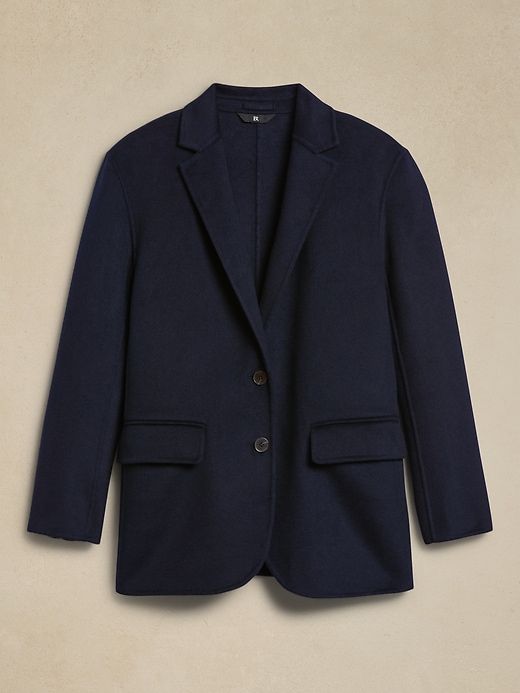 Nelli Oversized Double-Faced Blazer sold by Banana Republic product image thumbnail 5