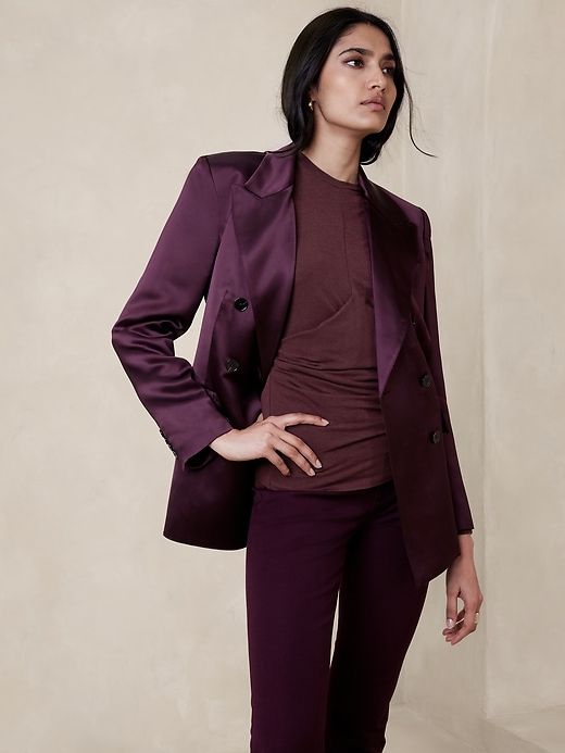 Aleah Wool-Blend Top sold by Banana Republic