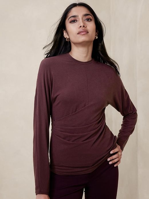 Aleah Wool-Blend Top sold by Banana Republic product image thumbnail 3