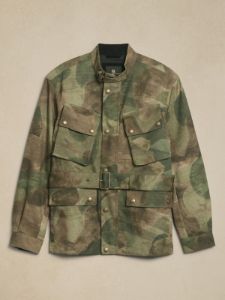 Tristan Bonded Utility Jacket sold by Banana Republic
