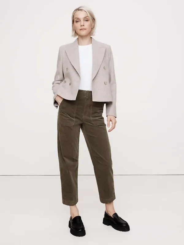 The Corduroy Barrel Pant sold by Banana Republic