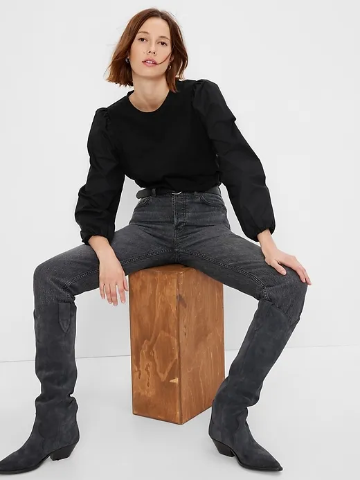 Puff Sleeve Top sold by GAP