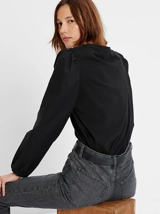 Puff Sleeve Top sold by GAP product image thumbnail 2