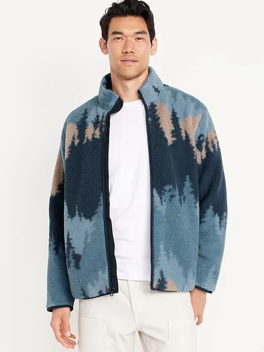 Sherpa Zip Jacket sold by GAP