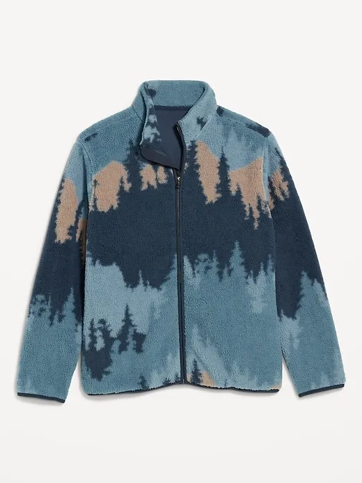 Sherpa Zip Jacket sold by GAP product image thumbnail 4