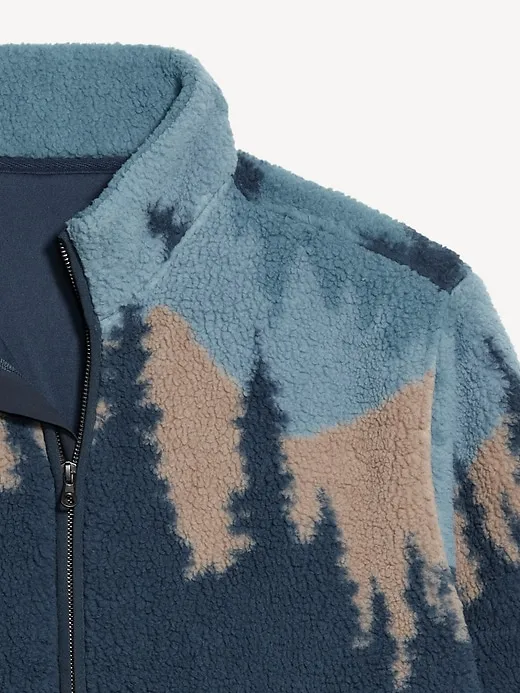 Sherpa Zip Jacket sold by GAP product image thumbnail 5