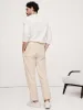 Herringbone Cotton-Linen Suit Pant sold by Banana Republic