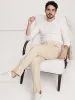 Herringbone Cotton-Linen Suit Pant sold by Banana Republic