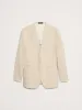 Herringbone Cotton-Linen Suit Jacket sold by Banana Republic