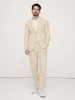Herringbone Cotton-Linen Suit Jacket sold by Banana Republic