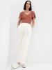 Rib Flutter Sleeve T-Shirt sold by GAP