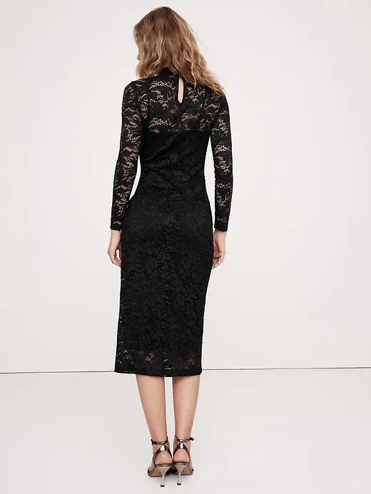 Lace Midi Dress sold by Banana Republic product image thumbnail 2
