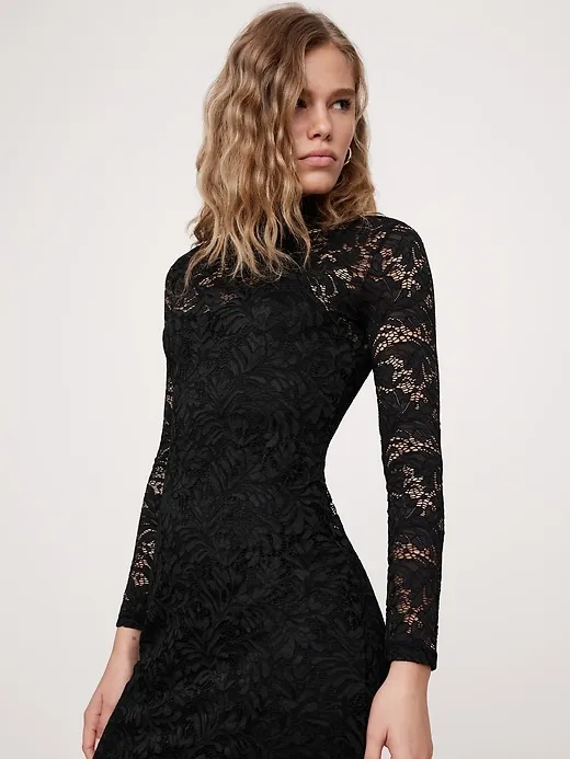 Lace Midi Dress sold by Banana Republic product image thumbnail 3