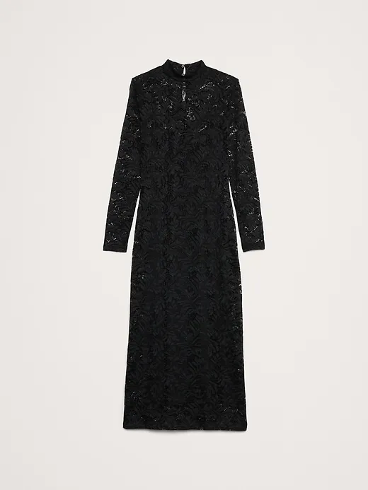 Lace Midi Dress sold by Banana Republic product image thumbnail 4