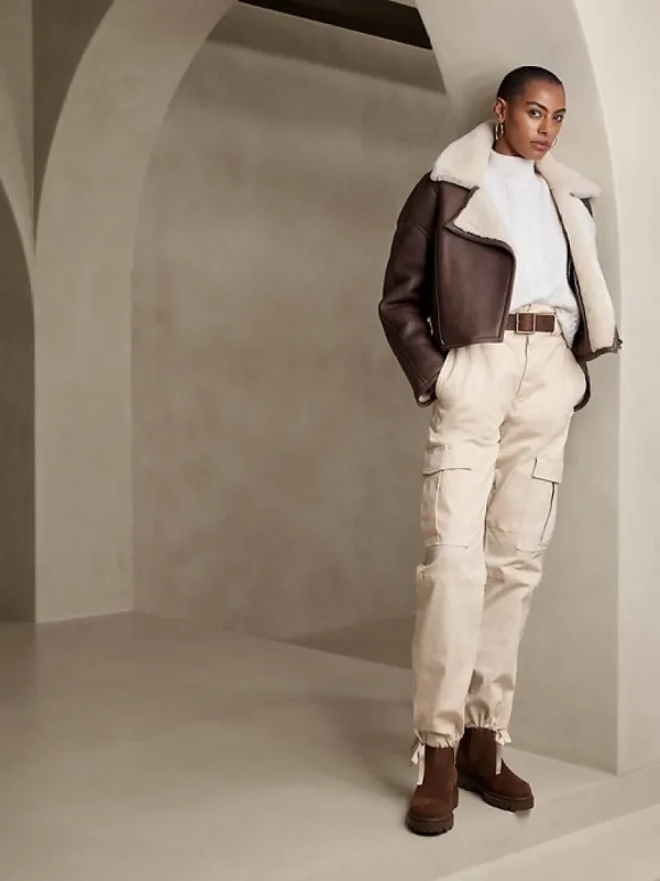 Sierra Moleskin Cargo Pant sold by Banana Republic