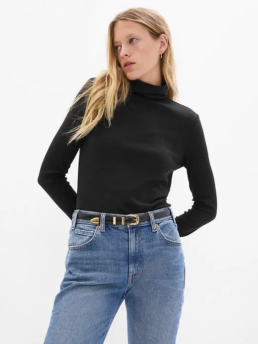 Rib Turtleneck sold by GAP