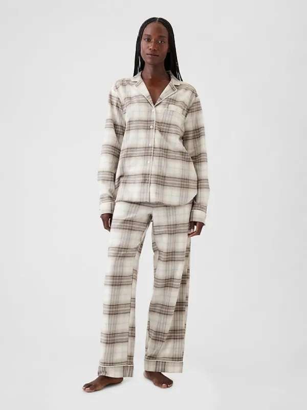 Flannel PJ Set sold by GAP