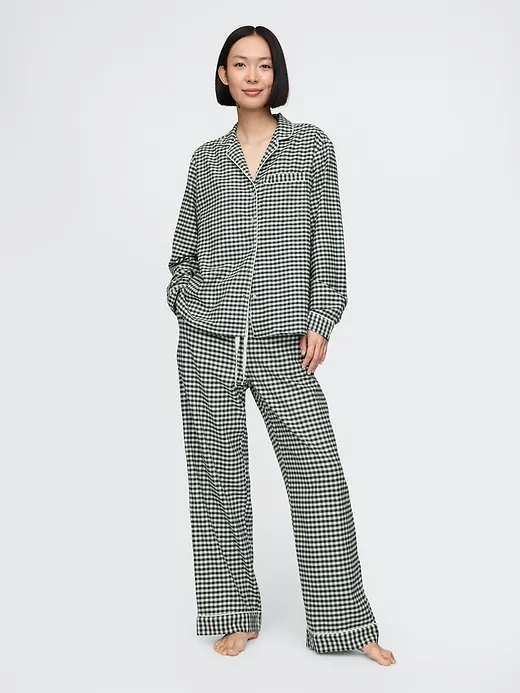 Flannel PJ Set sold by GAP