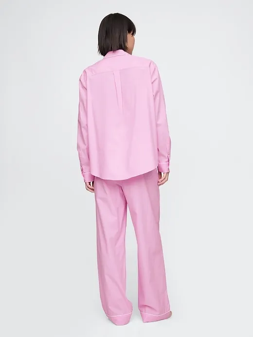 Poplin PJ Pants sold by GAP product image thumbnail 5