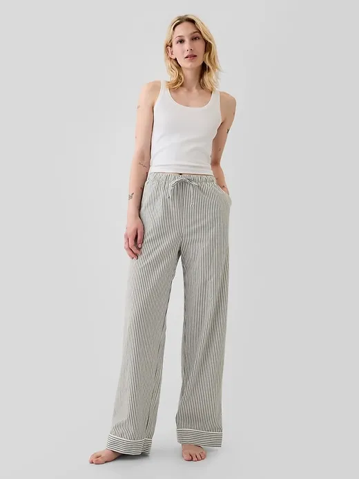 Poplin PJ Pants sold by GAP