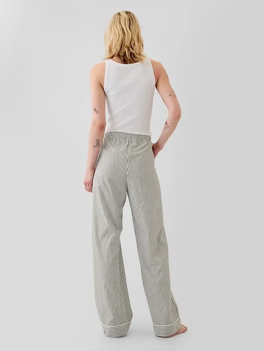 Poplin PJ Pants sold by GAP product image thumbnail 2