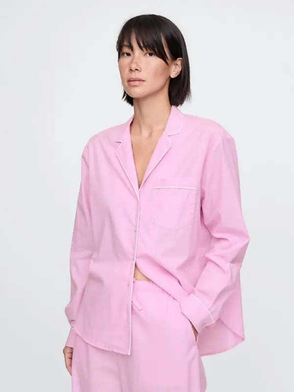 Poplin PJ Shirt sold by GAP