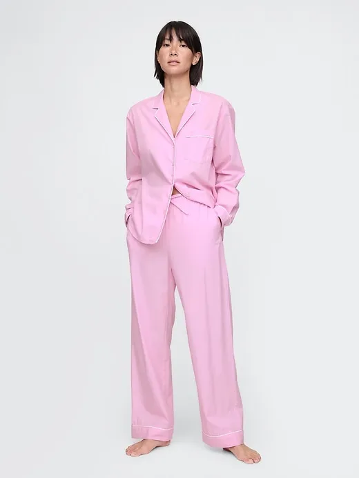 Poplin PJ Shirt sold by GAP product image thumbnail 3