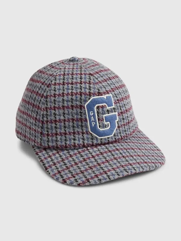 Houndstooth Gap Logo Baseball Hat sold by GAP