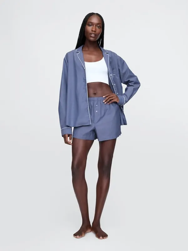 Poplin PJ Boxer Shorts sold by GAP