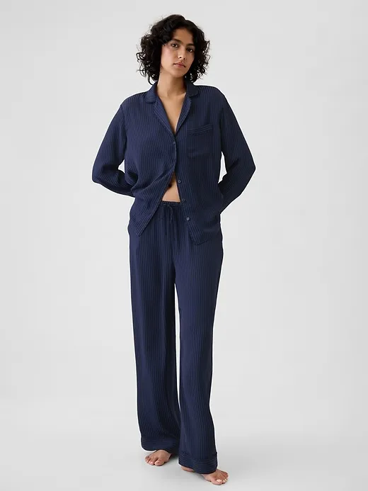 Satin PJ Pants sold by GAP