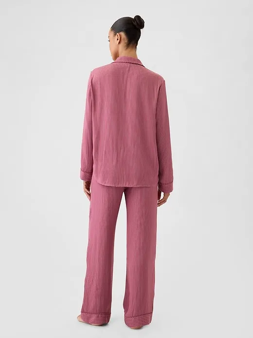 Satin PJ Pants sold by GAP product image thumbnail 5