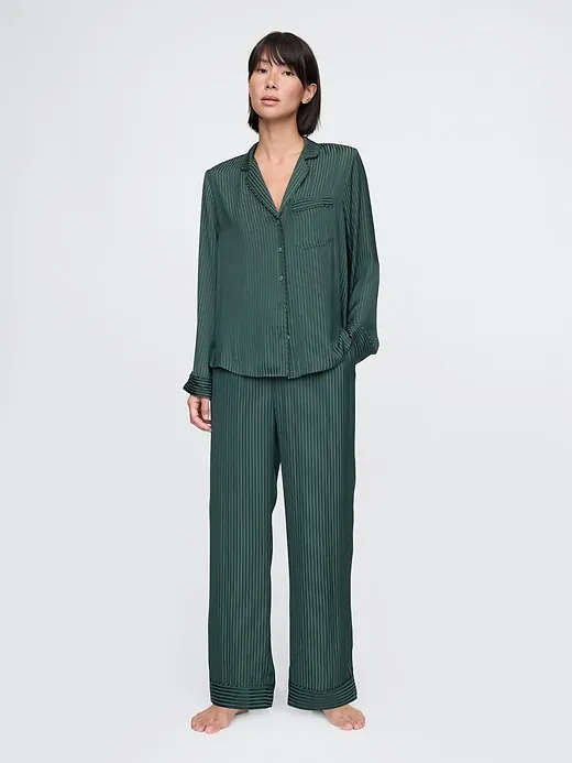 Satin PJ Pants sold by GAP