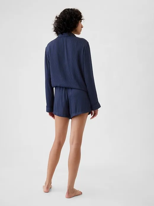 Satin PJ Shorts sold by GAP product image thumbnail 2