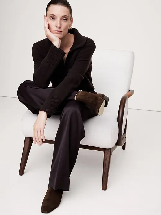 Italian Suede Ankle Boot sold by Banana Republic product image thumbnail 2