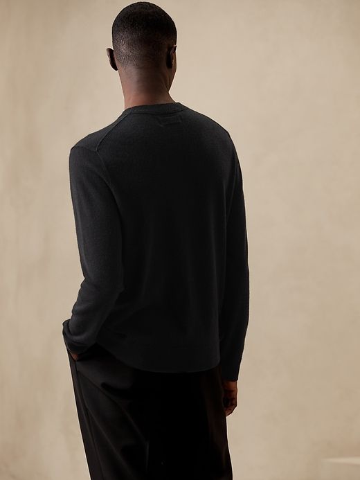 Sarno Cashmere Crew-Neck Sweater sold by Banana Republic product image thumbnail 2