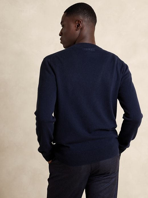 Sarno Cashmere Crew-Neck Sweater sold by Banana Republic product image thumbnail 5