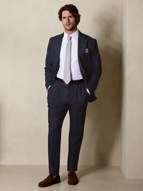 Cavallo Denim Suit Pant sold by Banana Republic
