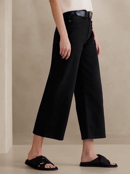 The Wide-Leg Crop Jean sold by Banana Republic product image thumbnail 3