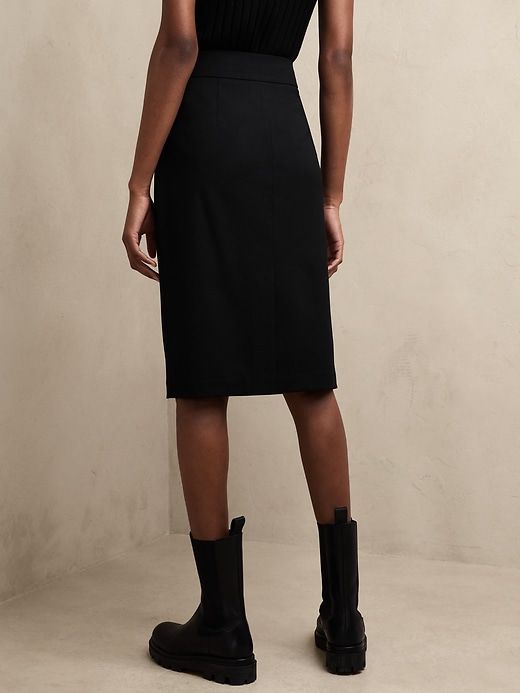 Siena Wool Pencil Skirt sold by Banana Republic product image thumbnail 4