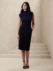 Siena Wool Pencil Skirt sold by Banana Republic